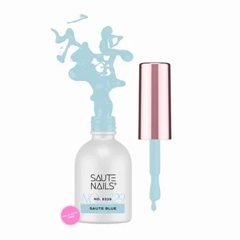 SAUTE NAILS Lakier hybrydowy S329 SAUTE BLUE - 8ml