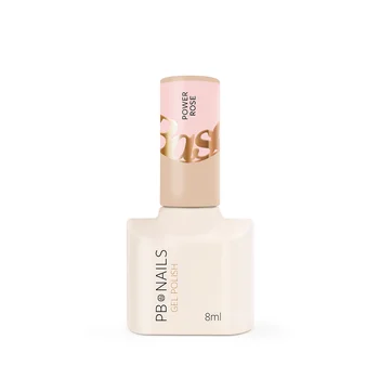 PB NAILS Baza hybrydowa POWER ROSE - 8ml