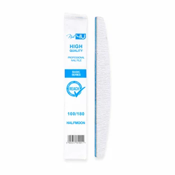 Nail4U Pilnik do paznokci ŁÓDKA półksiężyc 100/180 - 1 sztuka