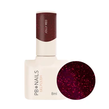 PB NAILS Lakier hybrydowy JOLLY RED - 8ml
