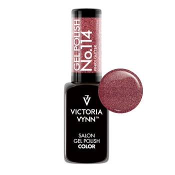 VICTORIA VYNN Lakier hybrydowy Pinky Glitter 114 - 8ml