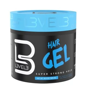 L3VEL3 Żel do włosów  Bardzo mocny HAIR GEL - 500ml