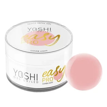 YOSHI Żel budujący do paznokci Easy PRO - COVER LIGHT - 15ml
