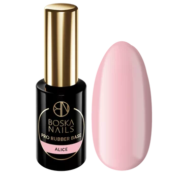 BOSKA NAILS Baza kauczukowa RUBBER BASE PRO - ALICE - 10ml
