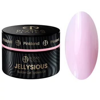 BOSKA NAILS Żel budujący do paznokci JELLYSIOUS - Pinkland - 50ml - DUŻY