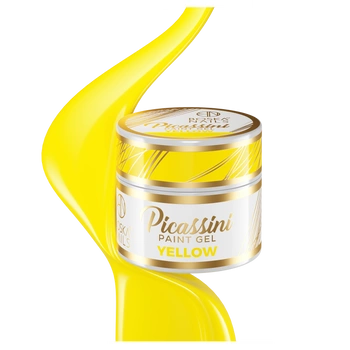 BOSKA NAILS Żel do zdobień paznokci Picassini Paint Gel YELLOW - 5ml