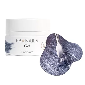 PB NAILS Żel do zdobień paznokci Platinium Gel - PM03 - 5g