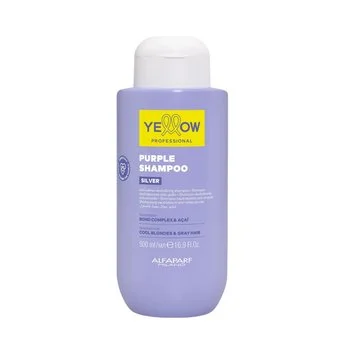 ALFAPARF YELLOW Szampon do włosów blond i siwych PURPLE SHAMPOO SILVER - 500ml
