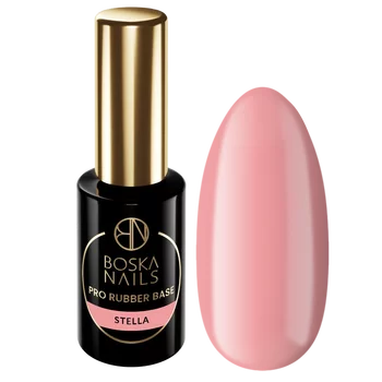 BOSKA NAILS Baza kauczukowa RUBBER BASE PRO - STELLA - 10ml