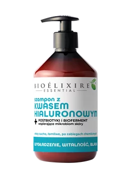 BIOELIXIRE Szampon do włosów KWAS HIALURONOWY - 500ml