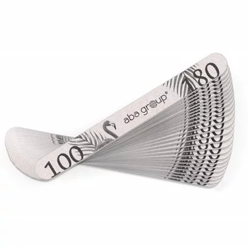 ABA GROUP Pilniki do paznokci PROSTY 100/180 Standard - 25 sztuk