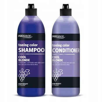 CHANTAL PROSALON Szampon i Odżywka do włosów blond COOL BLONDE - 2x500g
