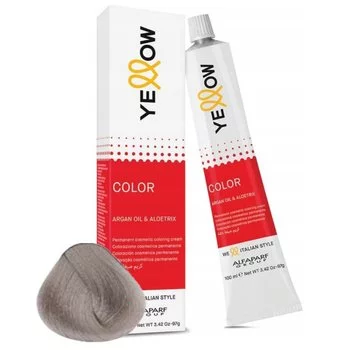 ALFAPARF YELLOW Farba do włosów 9.21 - Bardzo jasny fioletowy popielaty blond - 100ml