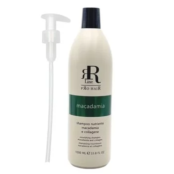 RR LINE Szampon do włosów MACADAMIA - 1000ml + pompka