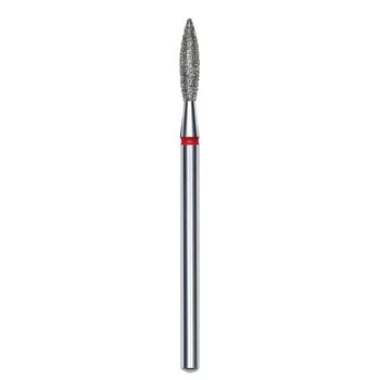 STALEKS Frez diamentowy PŁOMYK czerwony EXPERT 2,3/10mm - FA10R023/10