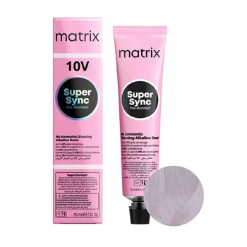 MATRIX Toner do włosów  SUPER SYNC 10V - Ekstra Jasny Blond Fioletowy - 90ml