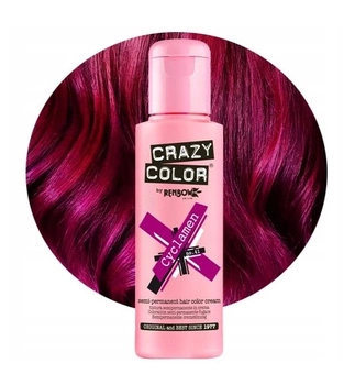 CRAZY COLOR Krem do koloryzacji włosów No. 41 - Cyclamen - 100ml