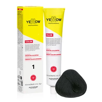 ALFAPARF YELLOW Farba do włosów 1 - Czarny - 100ml