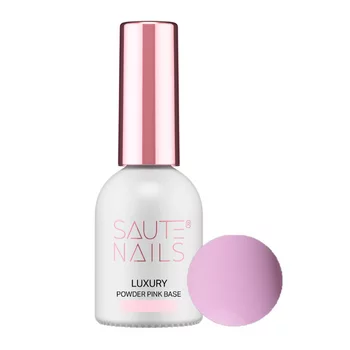 SAUTE NAILS Baza hybrydowa do paznokci Luxury POWDER PINK BASE - 8ml