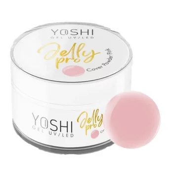 YOSHI Żel budujący do paznokci Jelly PRO - Cover Powder Pink - 15ml - MAŁY