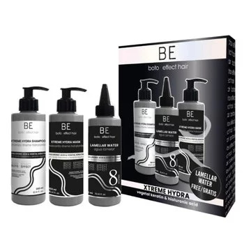 BE TEKNIC Zestaw do pielęgnacji włosów XTREME HYDRA EFFECT - 3x300ml