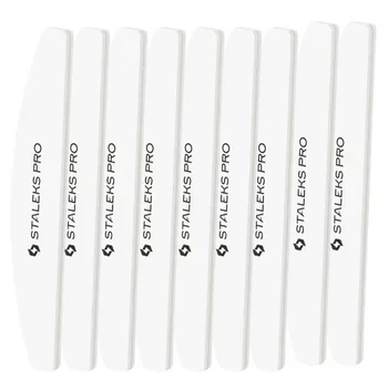 STALEKS Polerka półksiężyc ŁÓDKA do paznokci EXPERT 41 #100/180 - 10 sztuk