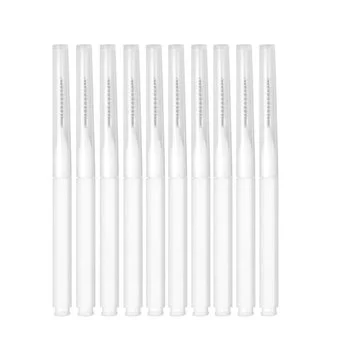 NAIL4U Szczoteczki do laminacji brwi - Białe - 10 sztuk