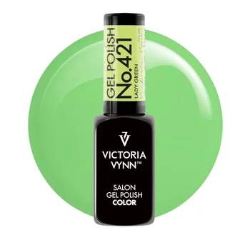 VICTORIA VYNN Lakier hybrydowy Lady green 421 - 8ml