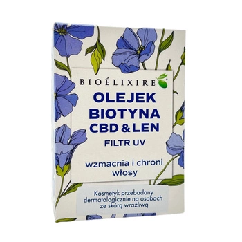 BIOELIXIRE Olejek do włosów Biotyna CBD LEN 20ml