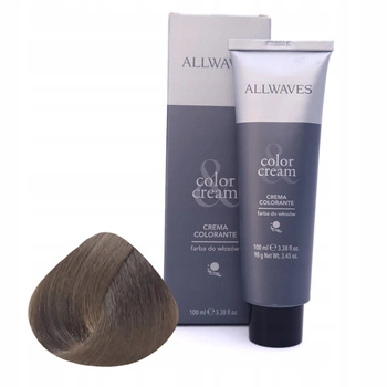 ALLWAVES Farba do włosów 7.1 - Średni Popielaty Blond - 100ml