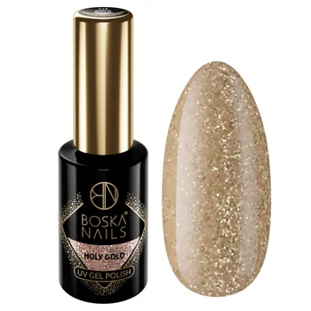 BOSKA NAILS Lakier Hybrydowy Holy Gold 445 - 6ml