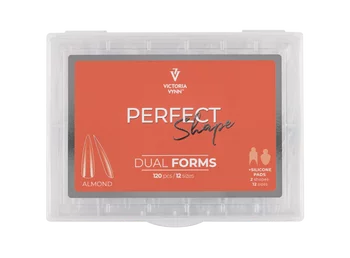 VICTORIA VYNN Dual formy do paznokci PERFECT SHAPE Almond Migdał - 120 sztuk