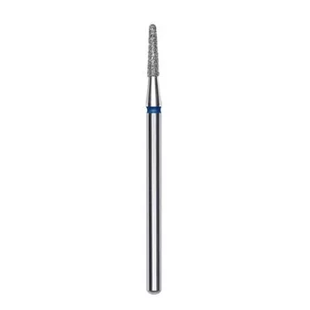 STALEKS Frez diamentowy ŚCIĘTY STOŻEK niebieski EXPERT 1,8/8mm - FA70B018/8