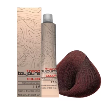 TREND TOUJOURS Farba do włosów - Red Irise Brown/Czerwono Irysowy Brąz - 4.62 - 100ml