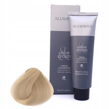 ALLWAVES Farba do włosów 11.1 -  Super Rozjaśniacz Popielaty Blond - 100ml