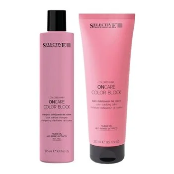 SELECTIVE Zestaw Szampon + Odżywka do włosów farbowanych COLOR BLOCK 275ml + 250ml