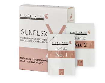 SUNPLEX Zabieg do regeneracji włosów podczas farbowania i rozjaśniania - 5x5ml