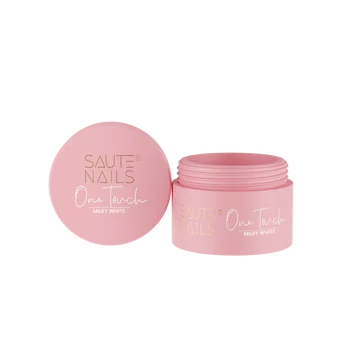 SAUTE NAILS Żel budujący do paznokci One Touch - MILKY WHITE - 50g