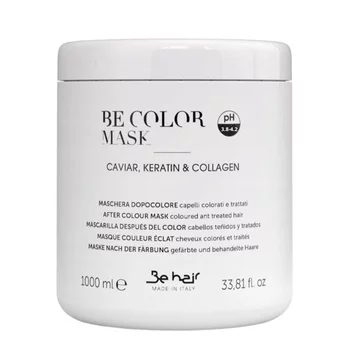 BE HAIR Be Color Maska do włosów CAVIAR, KERATIN & COLLAGEN - 1000ml