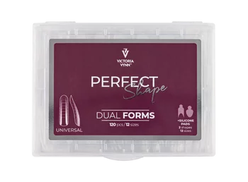 VICTORIA VYNN Dual formy do paznokci PERFECT SHAPE Universal Uniwersalny - 120 sztuk