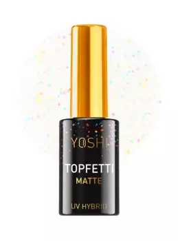 YOSHI Top hybrydowy TOPFETTI MATTE - 10ml - TOPFETTI MATTE