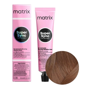 MATRIX Toner do włosów SUPER SYNC 6N - Ciemny Blond Naturalny - 90ml