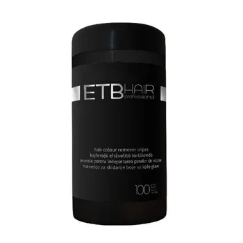 ETB HAIR Chusteczki do usuwania farby ze skóry - 100 sztuk