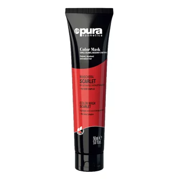 PURA Maska koloryzująca do włosów SCARLET - 150ml