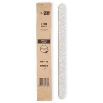 Nail4U Pilnik do paznokci PROSTY (STRAIGHT) 100/180 - SLIM - 1 sztuka