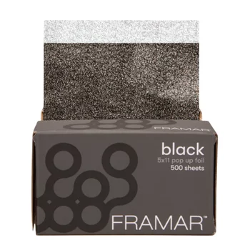 FRAMAR Folia aluminiowa w paskach BACK IN BLACK - 500szt