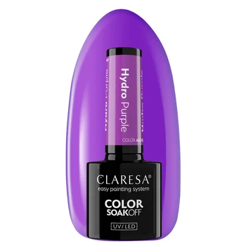 CLARESA Lakier hybrydowy HYDRO PURPLE - 5g