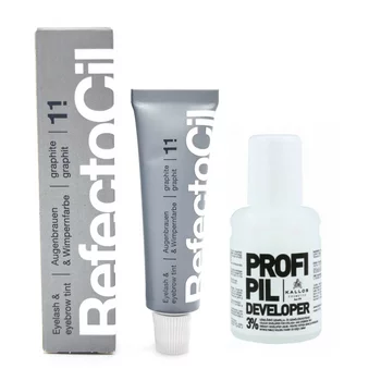 REFECTOCIL Henna żelowa GRAFIT 1.1 + Woda Kallos 3%