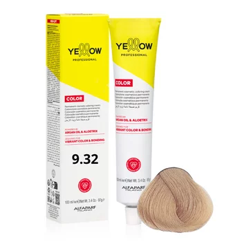 ALFAPARF YELLOW Farba do włosów 9.32 - Bardzo jasny złoto fioletowy blond - 100ml