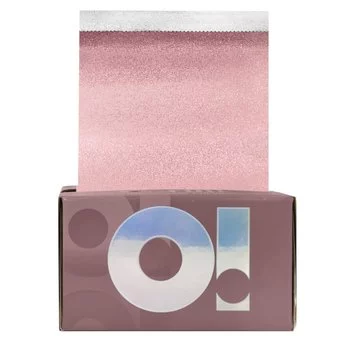 O! TOOLS Folia ryflowana w arkuszach ROSE GOLD - 500 sztuk